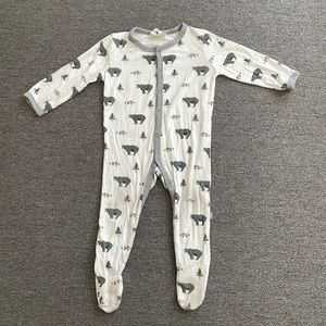 Kyte baby button romper footie